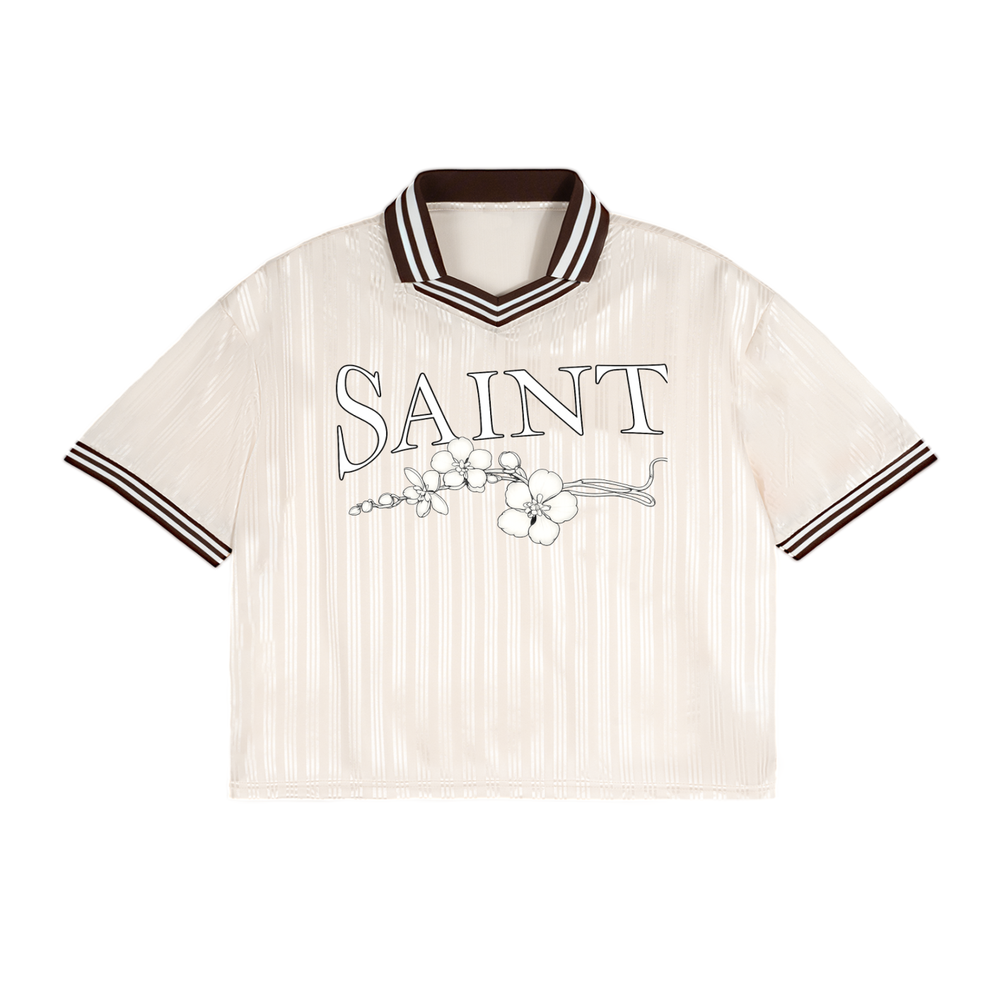 Cherry Blossom Jersey Polo