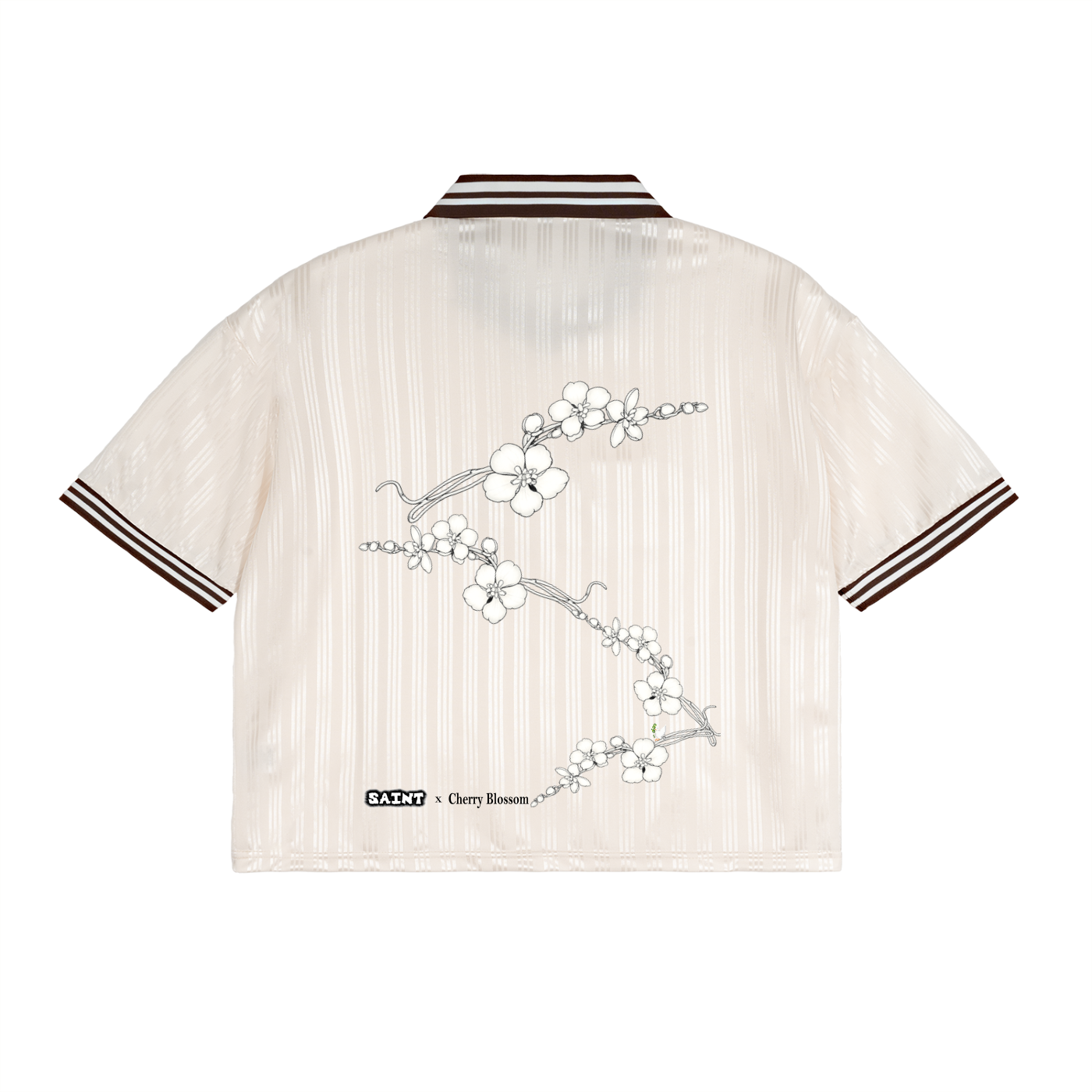 Cherry Blossom Jersey Polo